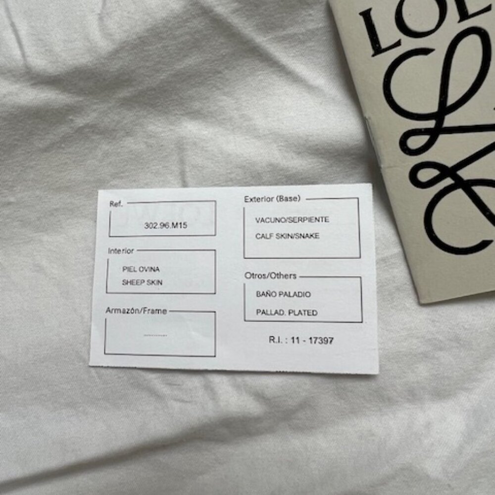 Loewe Python Barcelona Bag - image 5